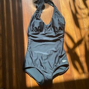 Speedo Black One Piece bathing suit, Women’s size medium